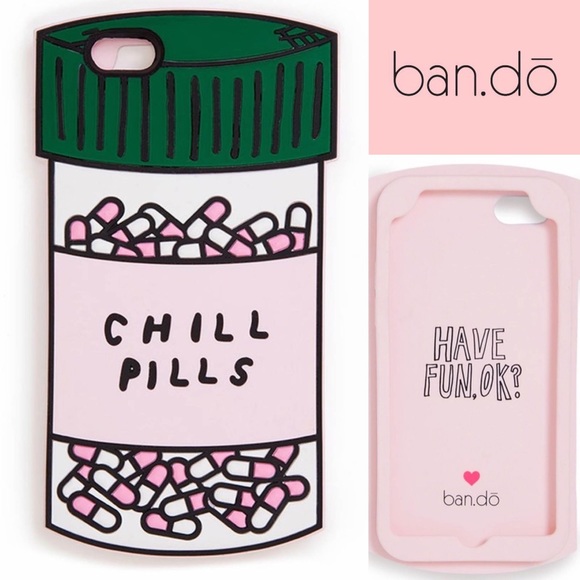 ban.do Accessories - 3/$20 🎁 FREE GIFT Ban.do 6/6S Chill Pill silicone
